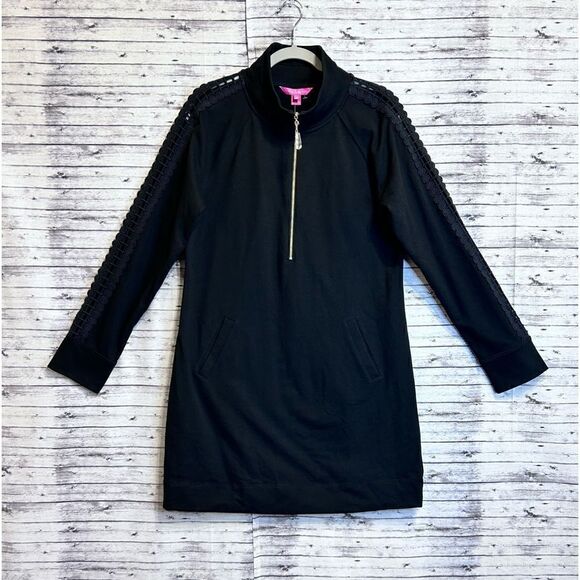 Lilly Pulitzer Skipper Solid Popover Dress - Picture 1 of 13